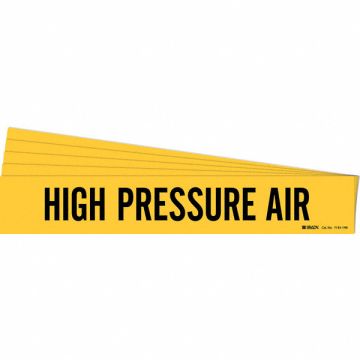 Pipe Marker Black High Pressure Air PK5