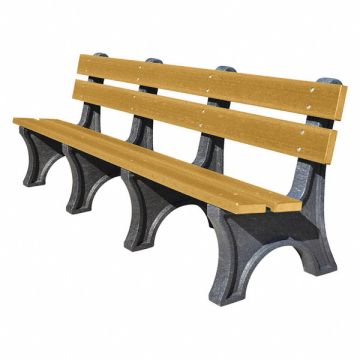 Outdoor Bench 96 in L. 10 in W Woodtne
