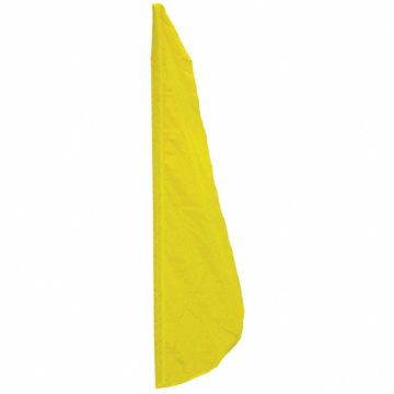 Feather Flag 2x8 Ft Yellow
