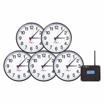 Wall Clock Analog Battery