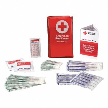 First Aid Kit Bulk Red 19 Pcs 1 People