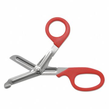 Stainless Steel Office Snips 7 Red