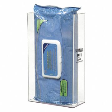 Wipe Dispenser 1 Compartments Clear