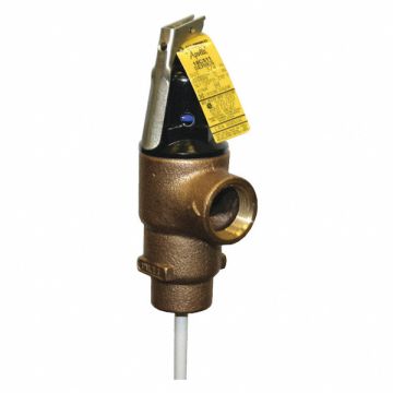 T and P Relief Valve FNPT 3/4 in Inlet