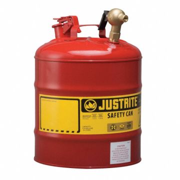 Type I Safety Can 5 gal Red 15-7/8In H