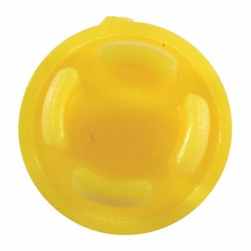 Plugs Yellow Plastic HDPE