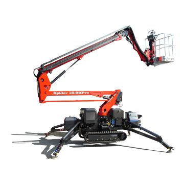 Self Propelled AWP, 17.6m Height, 9.2m Outreach, 220VAC Electric Motor + Lithium Battery