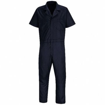 D2369 Short Sleeve Coverall 50 to 52In. Navy