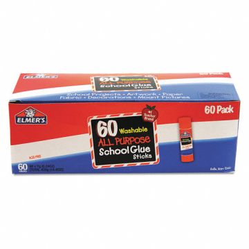 Glue Stick All Purpose School Clear PK60