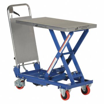 Hydraulic Scissor Cart 400 lb. 27.5x17.5