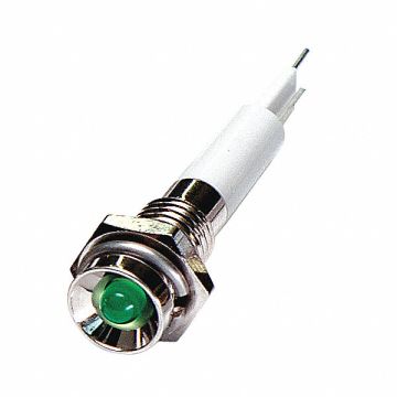 Protrude Indicator Light Green 12VDC