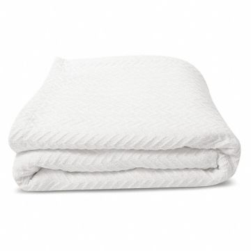 TWINXL Tencel Blanket 66x90 WHITE PK12