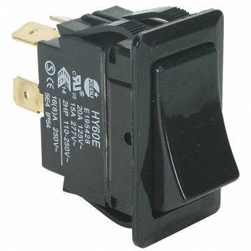 Rocker Switch DPST 4 Connections