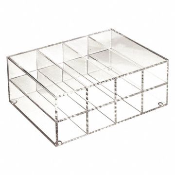Storage Rack 8 Compartments 4-13/16 H