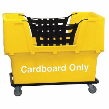 Cube Truck LLDPE Yellow 23.0 cu ft.