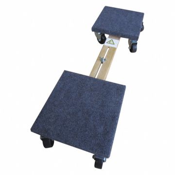 Movers Dolly 1000lb 3-3/8 H 24 to 32 L