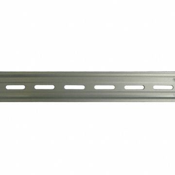 DIN Mounting Track Aluminum Length 1 Ft