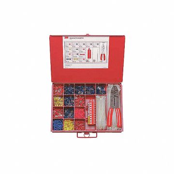 Wire Termnl Kit With Crimp Tool 850 pcs.