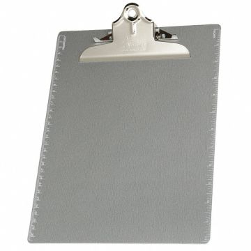 Clipboard Letter Size Hardboard Silver