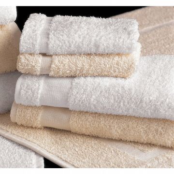 Wash Towel Cotton/Polyester White PK12
