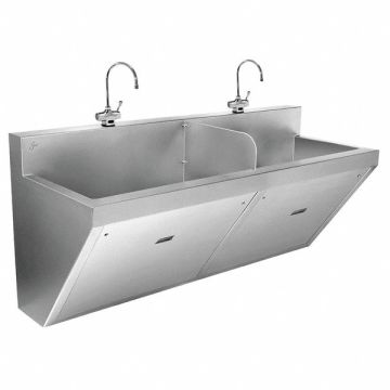 Just Scrub Sink Rect 60inx17-1/2inx11in