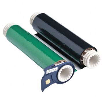 D9009 Ribbon Cartridge Black/Green 8-3/4 in W