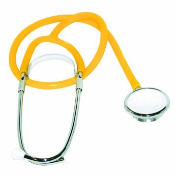 Stethoscope Single 22in L Yellow Polybag