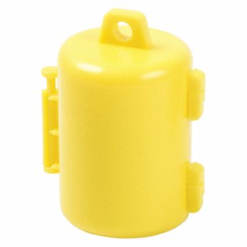 Plug Lockout Yellow 9/16In Shackle Dia.