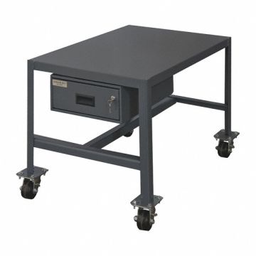 Mobile Table 4000 lb 24-1/8 H x 18 L