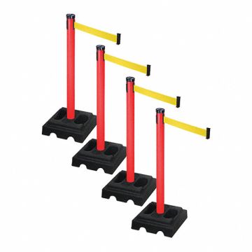 Barrier Systems Post Red 10 ft Belt