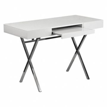 Office Desk Overall 44-1/4 W White Top