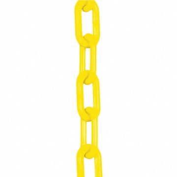 E1222 Plastic Chain 2 In x 100 ft Yellow