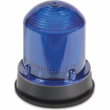 Warning Light LED 120VAC Blue 65 FPM