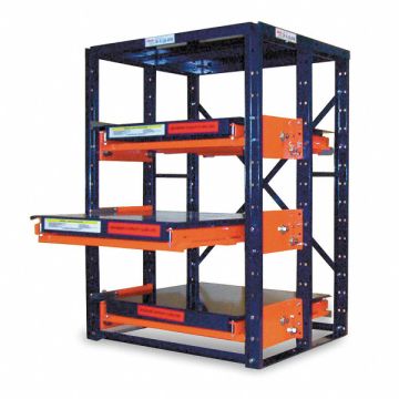 Roll Out Shelving 36inx72inx48in Starter