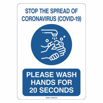 Stop The Spread Of Coronavirus Sign
