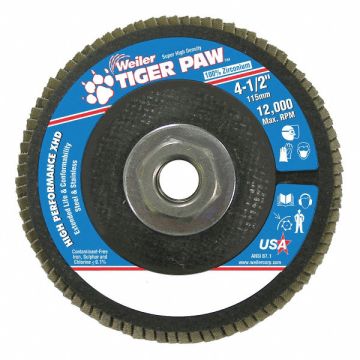 Abrasive Flap Disc Medium 4-1/2 in.