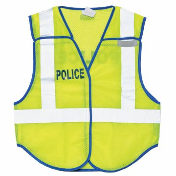 Safety Vest Blue Police M/XL
