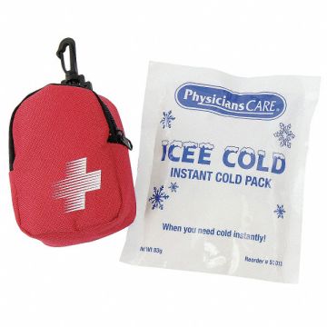 Cold Pack Red Nylon Case 3-3/4 x 2-3/4In