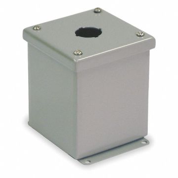 Pushbutton Enclosure 30mm 1 Hole Steel
