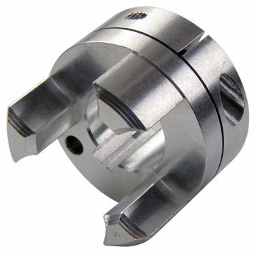 Curved Jaw Coupling Hub 5/8 Aluminum