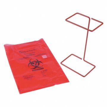 Biohazard Bag Holder 12-45/64 W