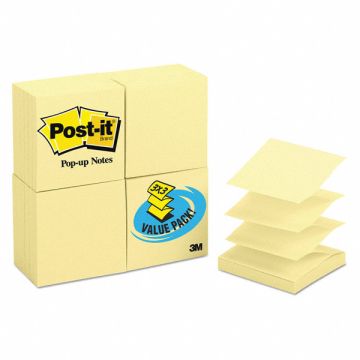 Pad Pop-Up Note Yellow PK24
