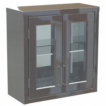 Wall Mounted Supply Cabinet 2 Door 28 H