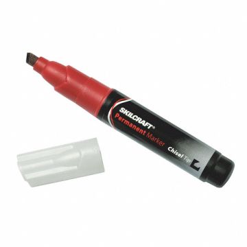 Permanent Marker Red Chisel PK12