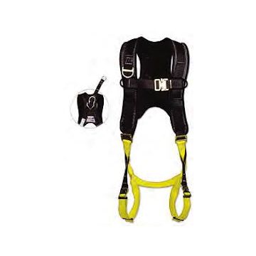 Harness, Fall Arrest C/W Shock Absorber Lanyard. With Suspension