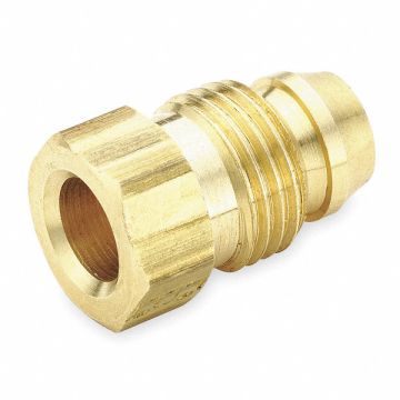 Nut/Brass Sleeve Brass Comp 3/16In PK10