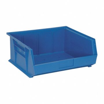 F0607 Hang and Stack Bin Blue PP 7 in