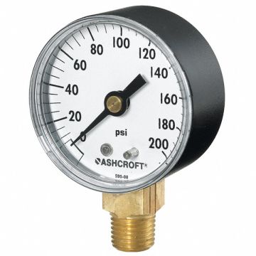 Gauge Pressure 30in Hg VAC-0/15psi Low