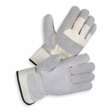 D1582 Leather Gloves Gray L PR