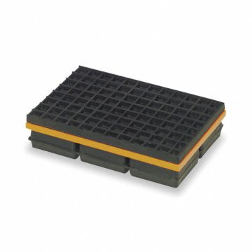 Vibration Isolation Pad 10x10x1 1/4 In